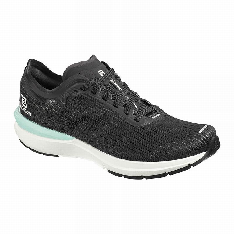 Zapatillas De Running Salomon Mujer Negras / Azules - Salomon Argentina SONIC 3 ACCELERATE W ,354812